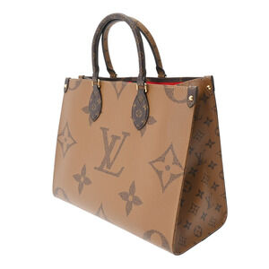 Louis Vuitton the Tote Giant Reverse Go On Canvas Brown Handbag Monogram